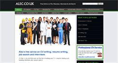 Desktop Screenshot of alec.co.uk